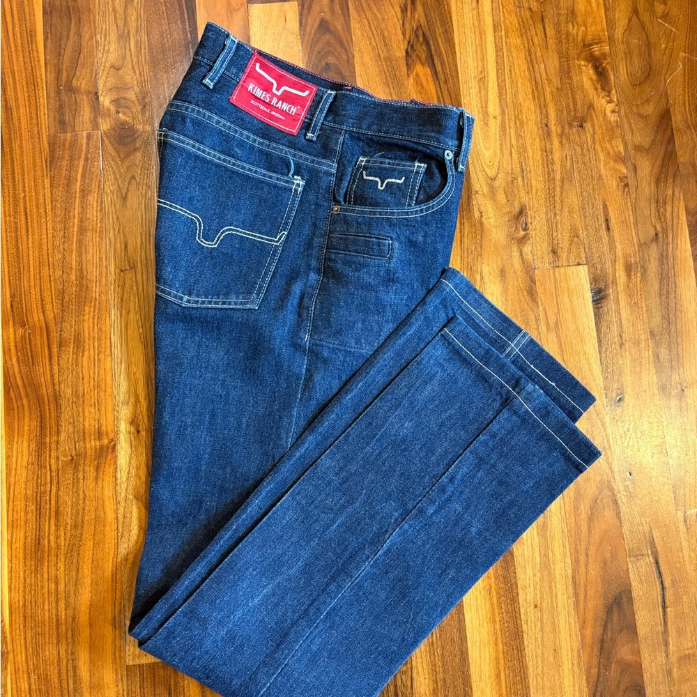 Kimes Ranch Dark Blue James Men's Jeans